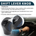 thumbnail image 3 of Perilla de cambio de marchas automática Unique Bargains para Lexus ES350 2016-2018, plástico, cuero sintético, negro y azul, 3 of 6