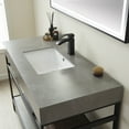 thumbnail image 2 of Miseno 702548-TB-WK Funes 48" Free Standing Single Basin Vanity Set - Matte Black / Gray, 2 of 7