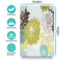 thumbnail image 5 of Boho Retro Floral Pet Feeding Mat-Absorbent Pet Placemat for Food and Water Bowl, with Waterproof Rubber Backing, Quick Dry Water Dispenser Mat for Dog and Cat (16"x24"), 5 of 7
