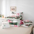 thumbnail image 5 of Feelyou Winter Cartoon Snowman Twin Bedding Sets 7-Piece, Merry Christmas Bedding Comforter Set, Western Festival Holiday Reversible Sheet Sets, Luxury Bedroom Decor, 5 of 7