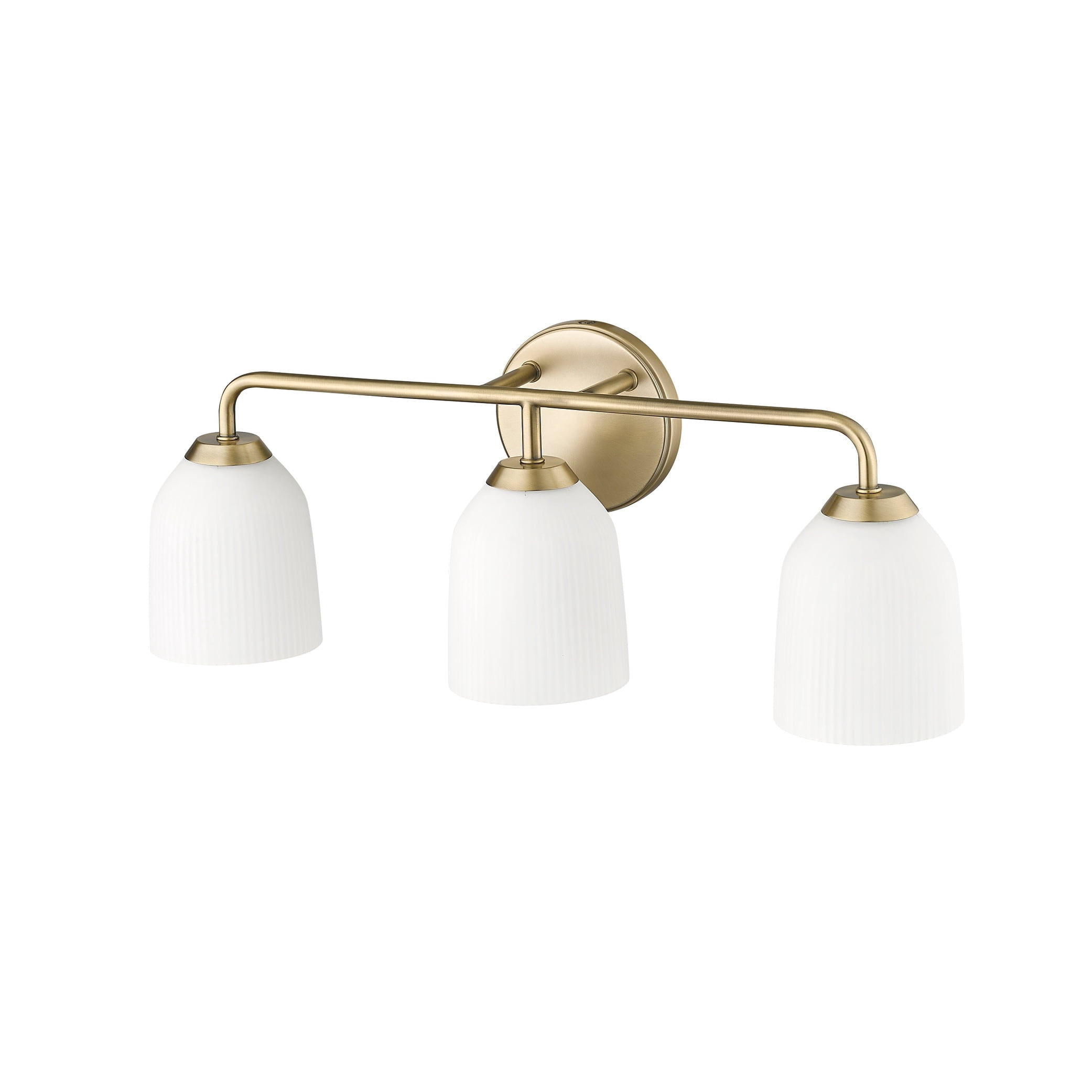 Open Box Millennium Lighting Norah 3 Light Vanity Fixture 3 Light - Vintage Brass