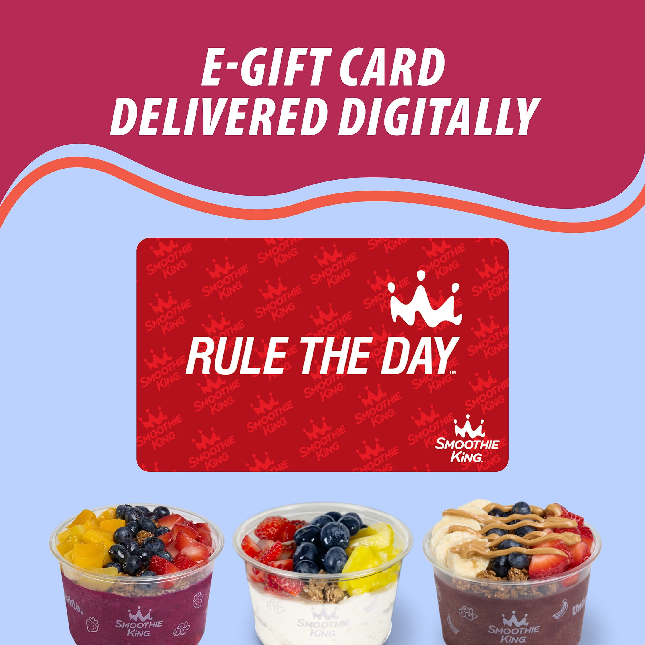 Smoothie King eGift Card [Email Delivery]