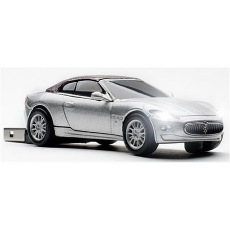 4 Gb Enterprise Usb - Maserati Grancabrio Silver Touring 4 GB USB 2.0 Stick