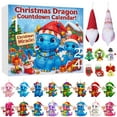 thumbnail image 2 of Countdown Sets 2025 Baby Ornament Advent Calendar Surprise 2D/3D Ornament Random Design for Kids Holiday Celebration, 2 of 7