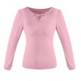 thumbnail image 1 of Blusa George Talla CH Gota y Jaretas Rosa, 1 of 4