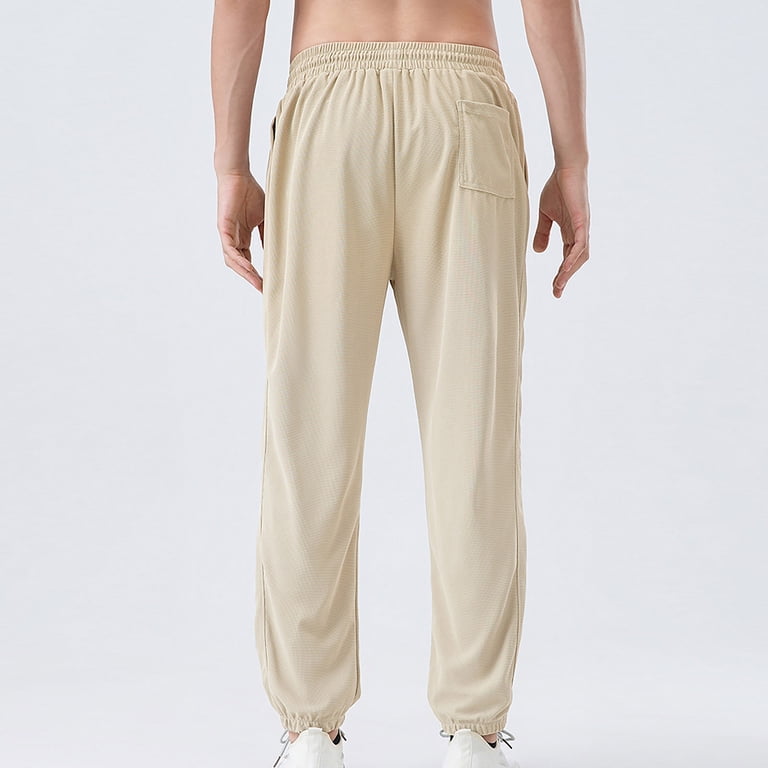 Under 10 dollars! Sweatpants for Men Summer Lightweight Loose Wide