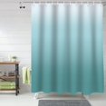 thumbnail image 5 of Fabric Shower Curtain for Bathroom, Blue White Ombre Custom Shower Curtain Set with Hooks, Luxury Bathroom Curtains, Abstract Waterproof Polyester Bathroom Accessories, 72x96inch, 5 of 6
