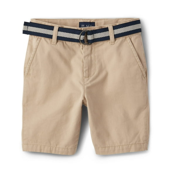 Pantalones cortos The Children's Place, tejido chino elástico, color tostado, talla 12