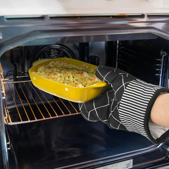 Set of 4 Ceramic Small Casserole Dishes, 7x5" Porcelain Baking Dish with Handles, 20 Oz, Polka Dot, Assorted Color