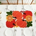 thumbnail image 4 of Horivan Embroidered Pumpkin Table Runner with Hollow Cut Design Fall Thanksgiving Decor for Dining Table Centerpiece Seasonal Home Decor, 4 of 6