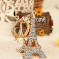 thumbnail image 2 of Rhinestone Eiffel Tower Shaped Keychain, Cute Crystal Eiffel Tower Keyring, Pendants for Purse or Other Craft Project (Size: Approx 4.5*3.5cm / 1.77"*1.38"), 2 of 6