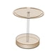 thumbnail image 5 of Soporte de exhibición Yuyangstore para gafas acrílico giratorio 360 grados transparente marrón claro, 5 of 8