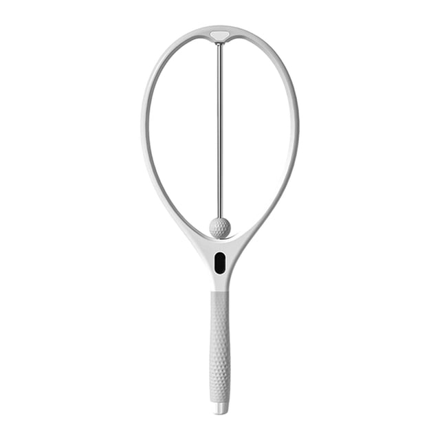 Entrenamiento de swing de raqueta de tenis, la raqueta Snap ayuda con todos los golpes de raqueta de tenis Gris