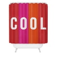 thumbnail image 2 of Society6 Julia Walck Cool Type On Warm Colors Shower Curtain 71" x 74", 2 of 3