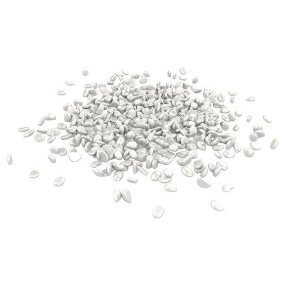 Pure Garden 500-Pack Solar Garden Stones for Flowerbeds and Paths (Blue)