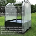 thumbnail image 5 of SIMPO 3-in-1 Garden System: Raised Fabric Bed + Greenhouse + Protective Net 44”W x 44”L x 61”H, 5 of 9