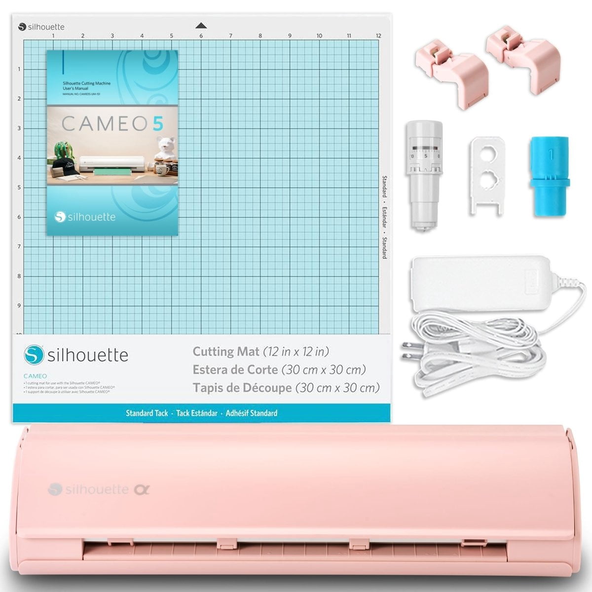 Silhouette Pink Cameo 5&alpha; Alpha - 12" Vinyl Cutting Machine