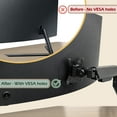 thumbnail image 3 of UR59C vesa Mount Adapter is Only Compatible with Samsung UR59 Series ViewFinity 4K Monitor（Fits U32R590, U32R591, U32R592 UR59C Monitor） (Black), 3 of 7