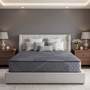 POSMOND Queen Mattress 10 inch Hybrid Mattress in a Box with Pocket Spring & Memory Foam, Medium Firm Mattresses for Back & Stomach Sleepers, CertiPUR-US Certified