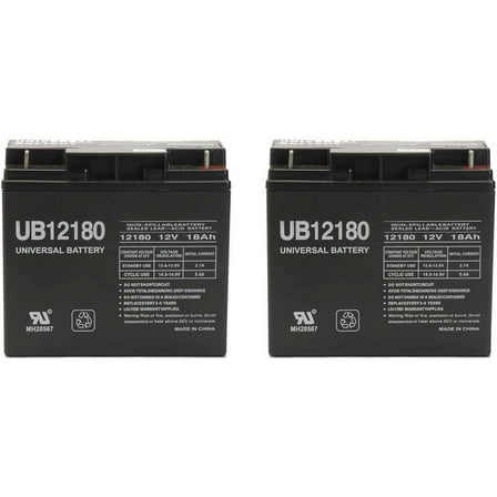 12V 18AH Battery for Pride Mobilitty Go-Go Sport 4-Wheel # S74-2 Pack