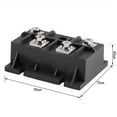 thumbnail image 4 of 1pc 200A 1600V High Power Single Phase Diode Rectifier Bridge Module 4 Terminals, 4 of 14