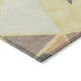 thumbnail image 4 of Addison Rugs Chantille Indoor/Outdoor Transitional Geometric Wheat Washable Rectangle Rug, 8' x 10', 4 of 6