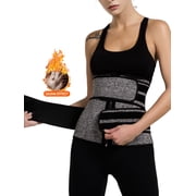 Womens Neoprene Sauna Waist Trainer Belt Weight Loss Tummy Compression Shaping Fitness Back Support Girdle