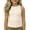 Beige, variant on Kids Girls Tank Top Summer Casual Athletic Racerback Crewneck Sleeveless Undershirts Tops Dance Workout Yoga Shirts Shirts 4-14 Years