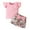 Light Pink, variant on TOWED22 Baby Girl Clothes Toddler Summer Outfits Cute Bow Sleeveless Top and Ruffle Shorts 2pc Set 1-5 Years(Blazer,9-12 M)