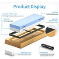 thumbnail image 2 of Knife Sharpening Stone Set,2 Side Grit Whetstone 1000/6000,Sharpening Stone For Knives,Water Stone With Nonslip Bamboo Base,Angle Guide And Flattening Stone., 2 of 7