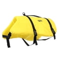 thumbnail image 3 of Seachoice Dog Life Vest, Adjustable Life Jacket For Dogs, w/ Grab Handle, Yellow, Size Large, 50-90 Lbs., 3 of 5
