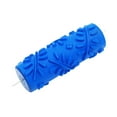 thumbnail image 2 of Embossing Flower Patterned Paint Roller Sleeve Decorative Texture Roller For Wall Painting Machine , #6, as described 6, 2 of 6