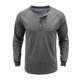 thumbnail image 5 of Blusa para hombre Henley Camisetas Manga larga Verano Tops Hombres Jersey acanalado Ropa diaria Camiseta básica, 5 of 5