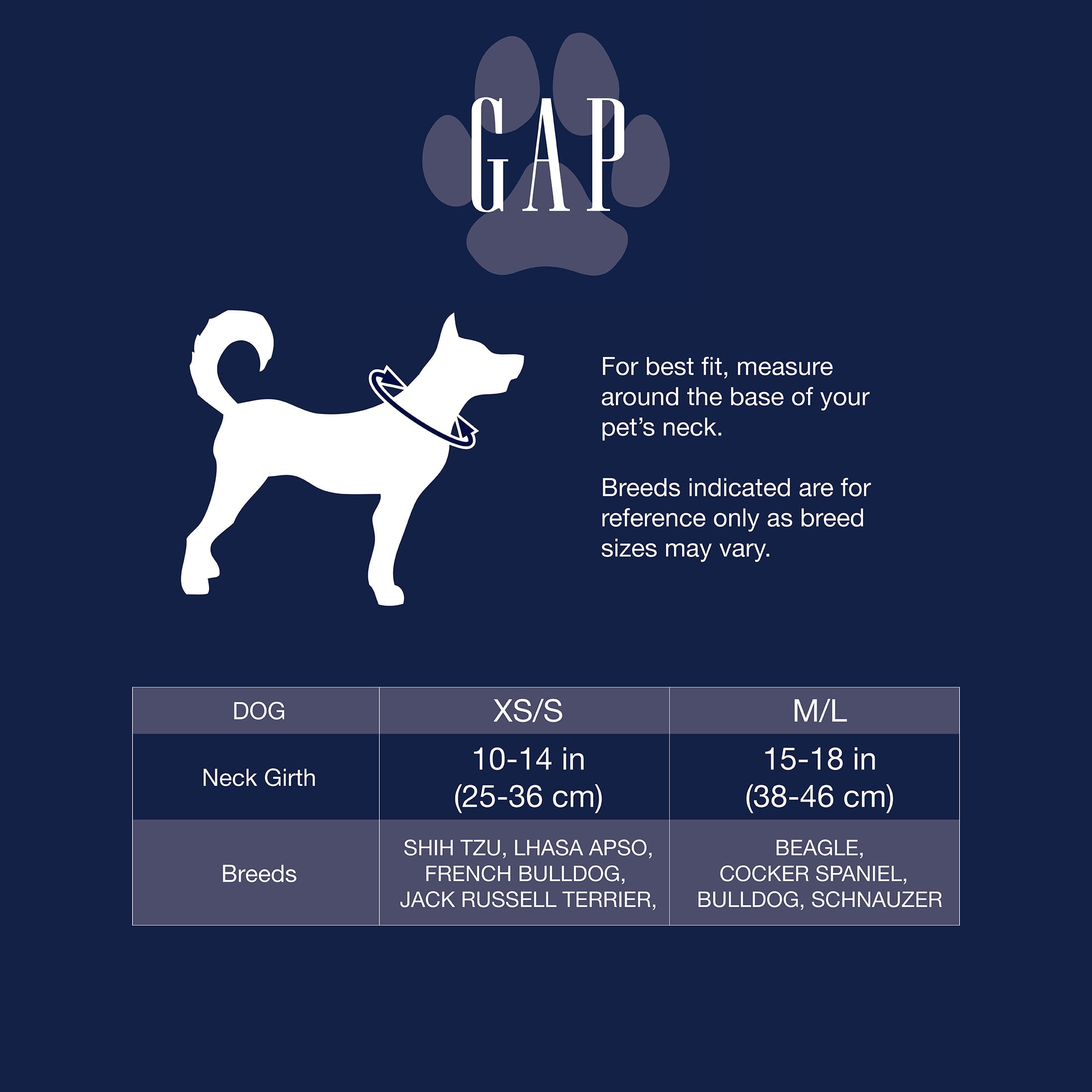 Gap Pet, Dog Clothes, Fleece Dog Bandana, Gray