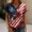 Hot Pink, variant on Women Patriotic T Shirt American Flag V Neck 4th of July Top Asymmetrical Half Star Half Stripe Glitter Rose Crystal Rhinestone Sparkle Summer Tee Hot Pink,L