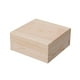 thumbnail image 3 of Caja de madera con tapa para guardar recuerdos, decorativa y cuadrada, ideal para manualidades. 18cmx18cmx8cm, 3 of 9