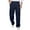 P-Navy, variant on Pants For Men Mid Rise Dress Pants Slim Fit Flat Front For Business Straight Leg Baggy Slacks Basic Trousers S Gy1