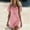 Pink1, variant on BUIGTTKLOP Cotton Linen Dresses for Women 2026 Short Sleeve Mini Dress Beach Vacation Sundress Loose Casual V Neck Shirt Dresses