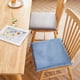 thumbnail image 4 of Xiao Hua Cojín para jardín, terraza, hogar, cocina, oficina, grueso y cómodo, azul claro, 40,6 x 40,6 cm, 4 of 4