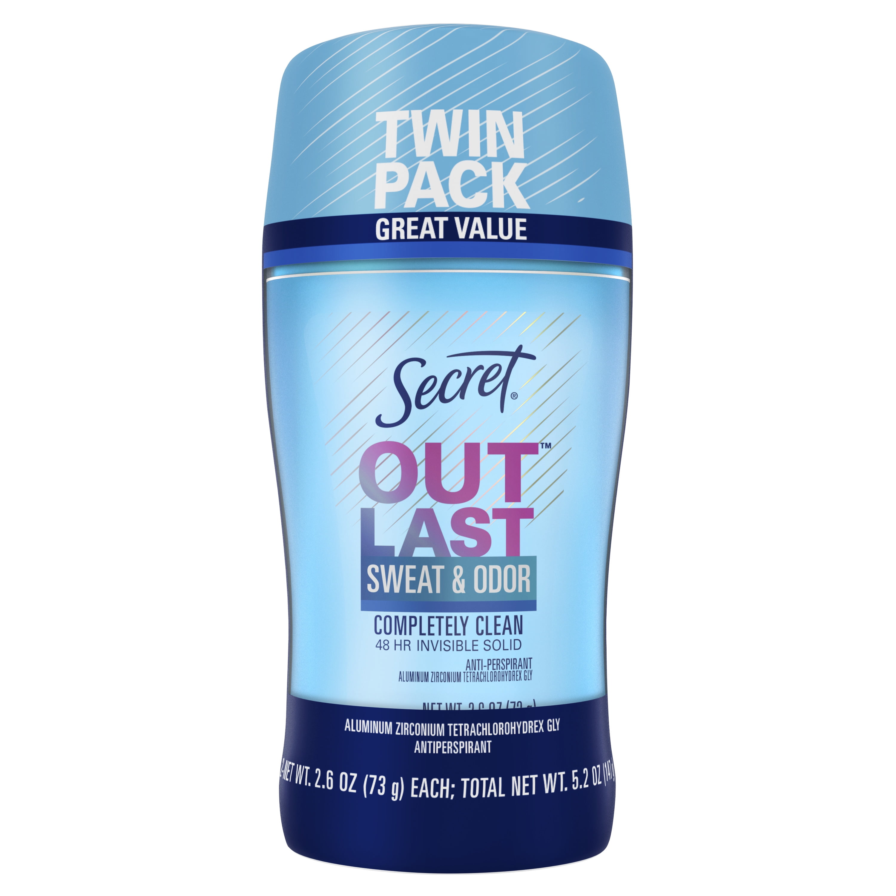Secret Outlast Invisible Solid Antiperspirant Deodorant Completely