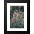 thumbnail image 2 of Emile Claus 16x24 Black Modern Framed Museum Art Print Titled - In the Garden, 2 of 5