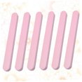 thumbnail image 3 of BEADCEST 6pcs Manicure Tools With Sponge Nail Buffers And Files Pink, 3 of 8