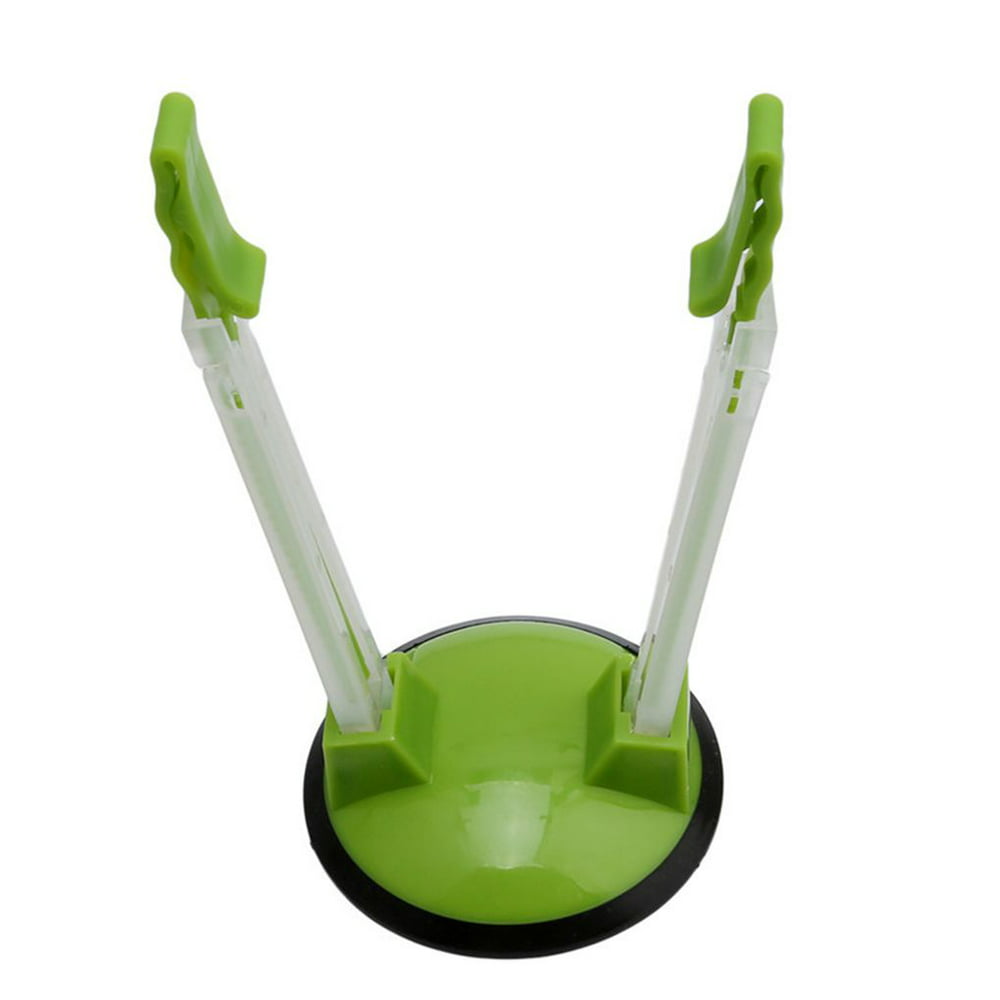 Durable Plastic Green Baggy Rack Clip Home Kitchen Food