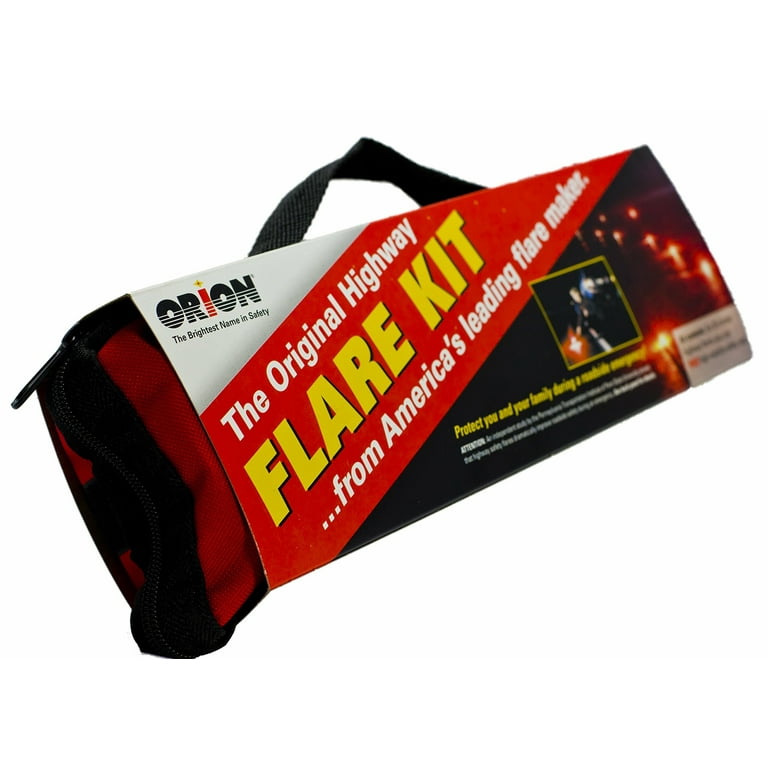 Orion 20-Minute Roadside Flares With Safety Vest, 6-Pack photo 2