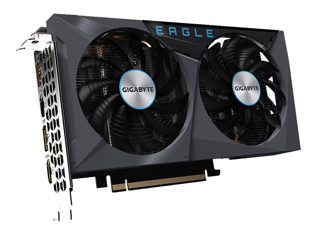 Gigabyte Geforce Rtx 3050 Eagle Oc 8g Graphics Card Gf Rtx 3050 8 Gb Gddr6 Pcie 4 0 2 X Hdmi 2 X Displayport Walmart Com