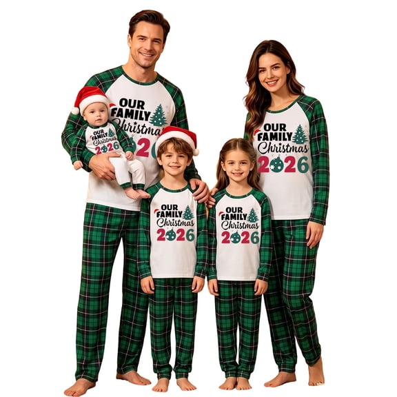Miaoju Snuggly Matching Pajamas Christmas Family Matching Pajama Set Long Sleeve Top And Pants So Festive at Home Soft Brushed Polyester Fabric for Cozy Comfort