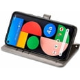 thumbnail image 3 of for Google Pixel 5A 5G Cartoon Cute Wallet Case,Cat Dog Style Flip Phone Cover with ID Card Holder PU Leather Cases for Google Pixel 5A 5G MG Grey, 3 of 13