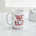 thumbnail image 5 of CafePress - Play Golf The Way I Do Large Mug - 15 oz Ceramic Large White Novelty Mug, 5 of 6