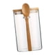 thumbnail image 2 of Organizador de tarros de especias de vidrio, cajón para granos de café, utensilios de cocina, tapa hermética, recipiente para condimentos 1 pieza, 2 of 9