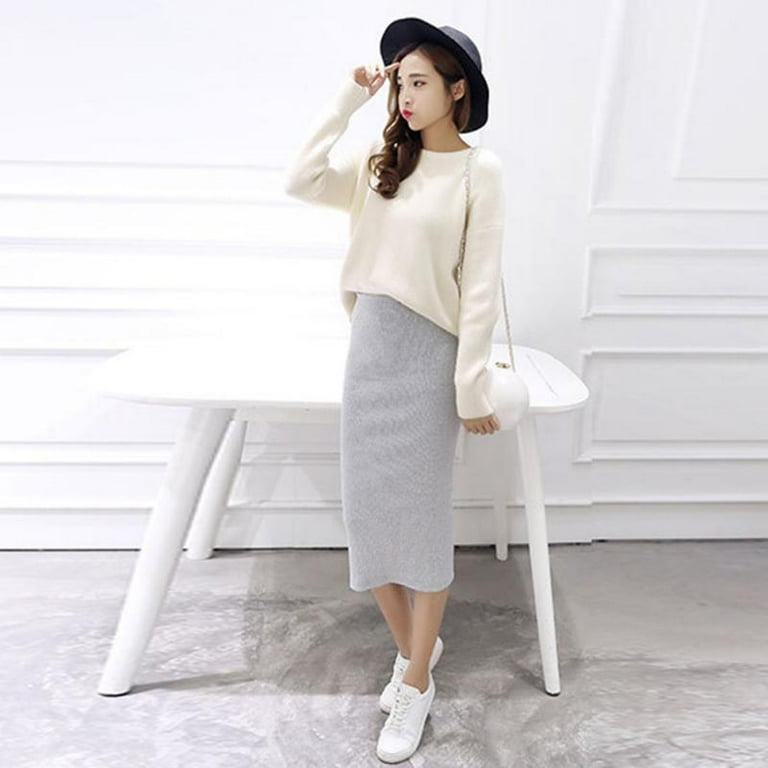 Women's below the shop knee pencil skirt